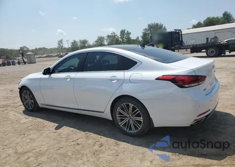 2018 Genesis G80 Base из США, поврежденный, VIN KMHGN4JE6JU263150